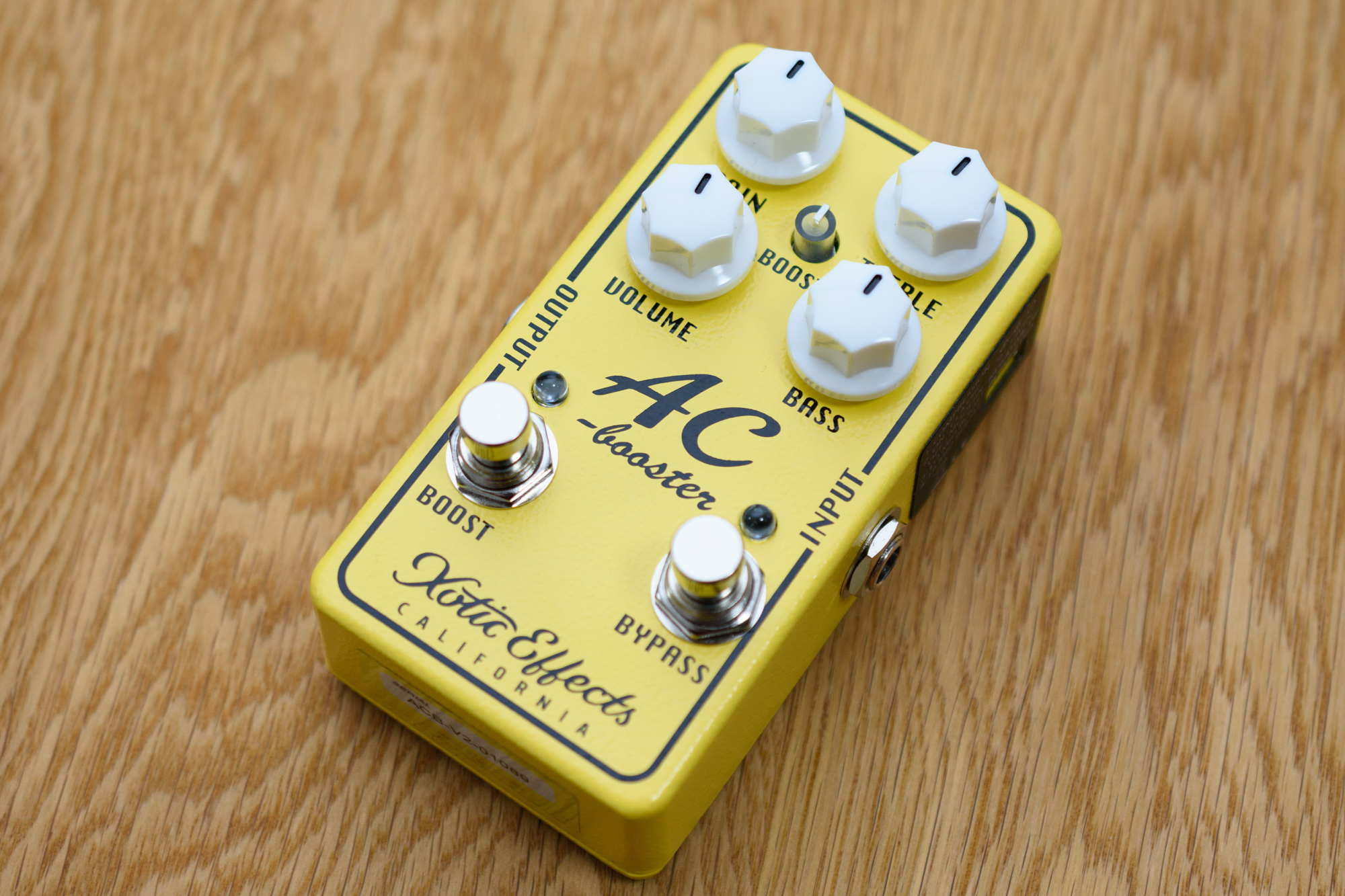 Xotic AC Booster V2 レビュー