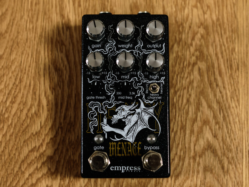 Empress Effects Heavy Menaceの操作系やEQ、ゲートの使い勝手